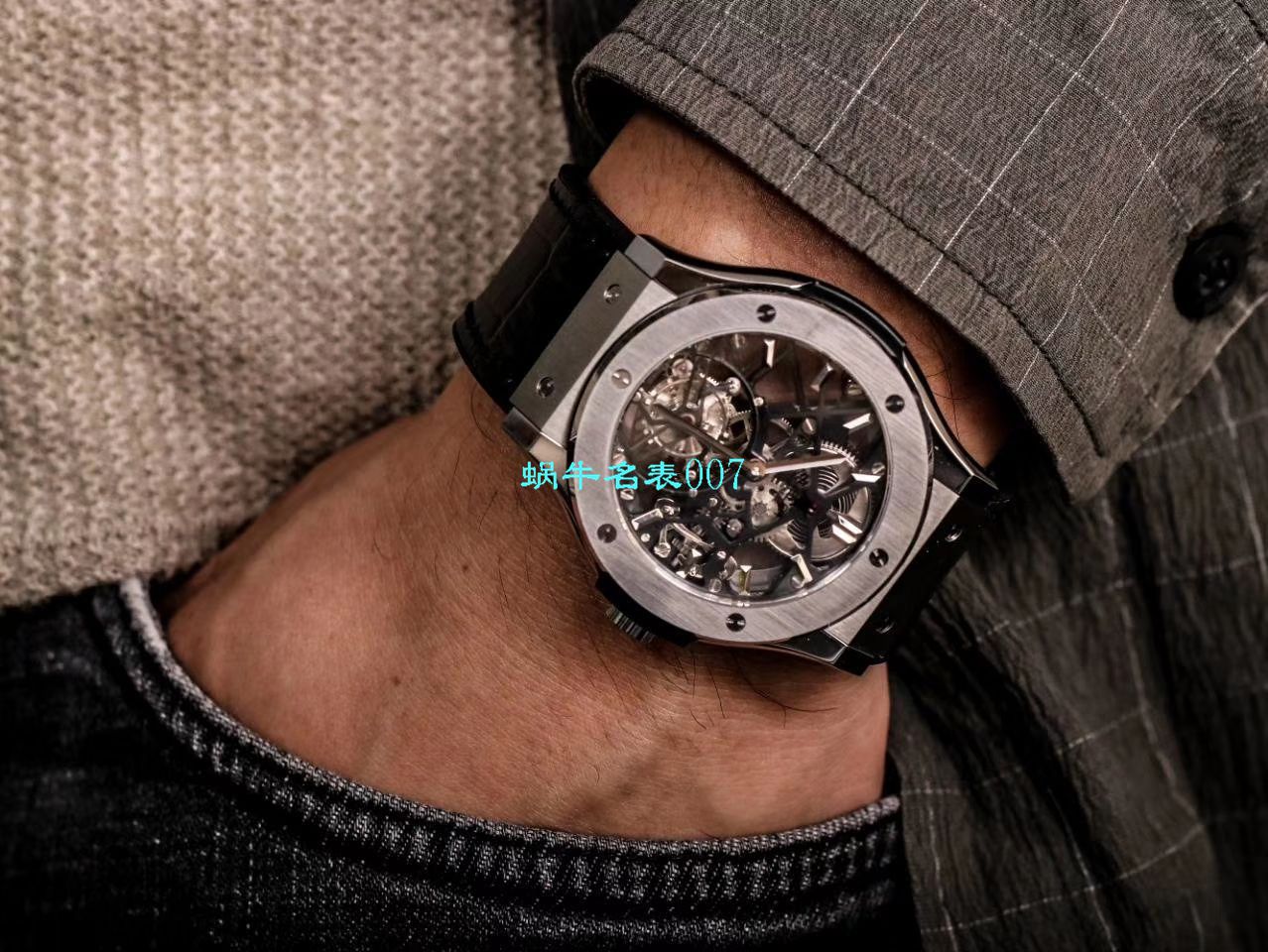 JB厂宇舶经典融合陀飞轮复刻高仿表505 OX 0180 LR 0904，505.OX.0180.LR.1904，505.OX.0180.LR，505.TX.0170.LR腕表 / YUB077