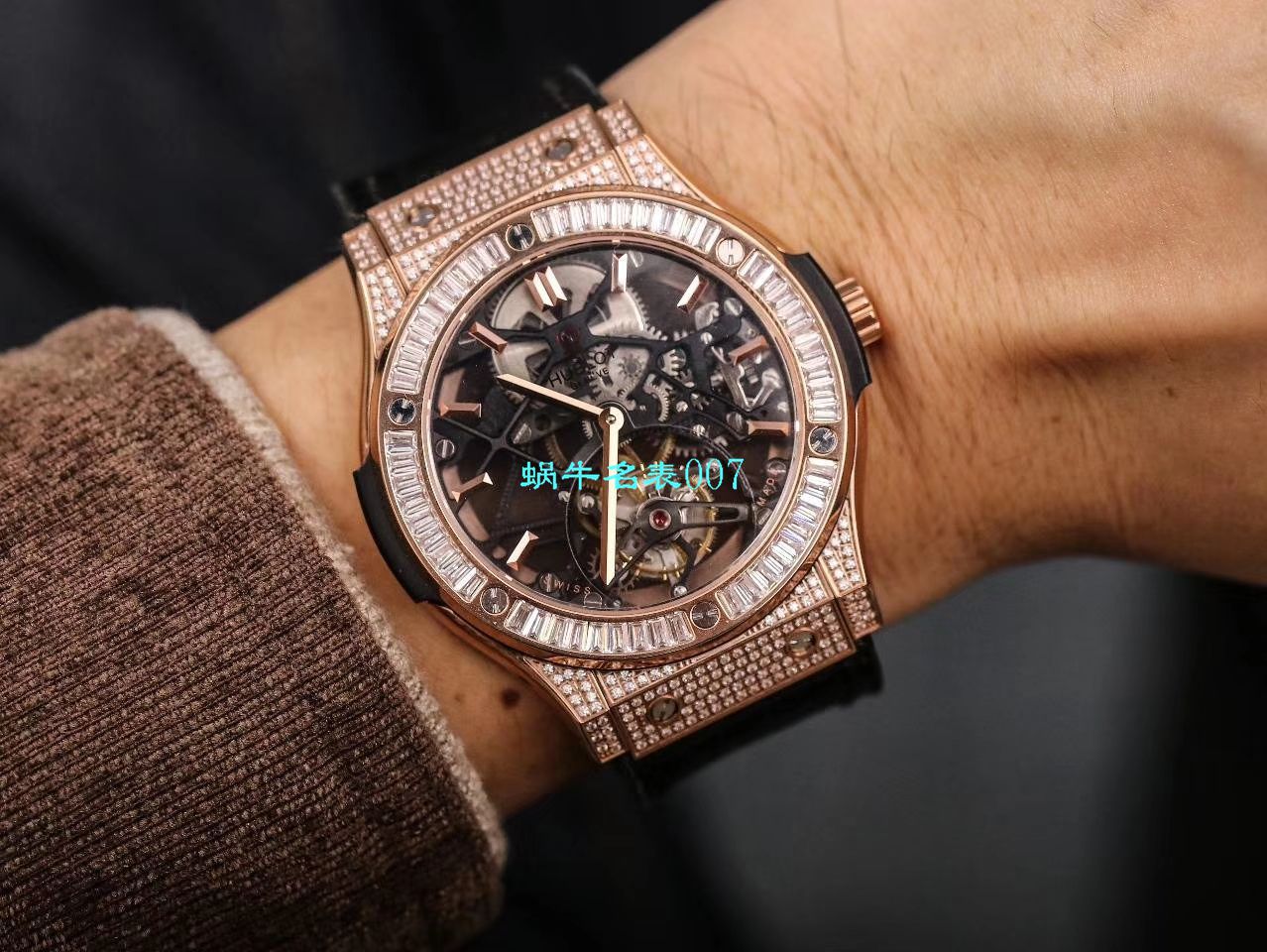 JB厂宇舶经典融合陀飞轮复刻高仿表505 OX 0180 LR 0904，505.OX.0180.LR.1904，505.OX.0180.LR，505.TX.0170.LR腕表 / YUB077