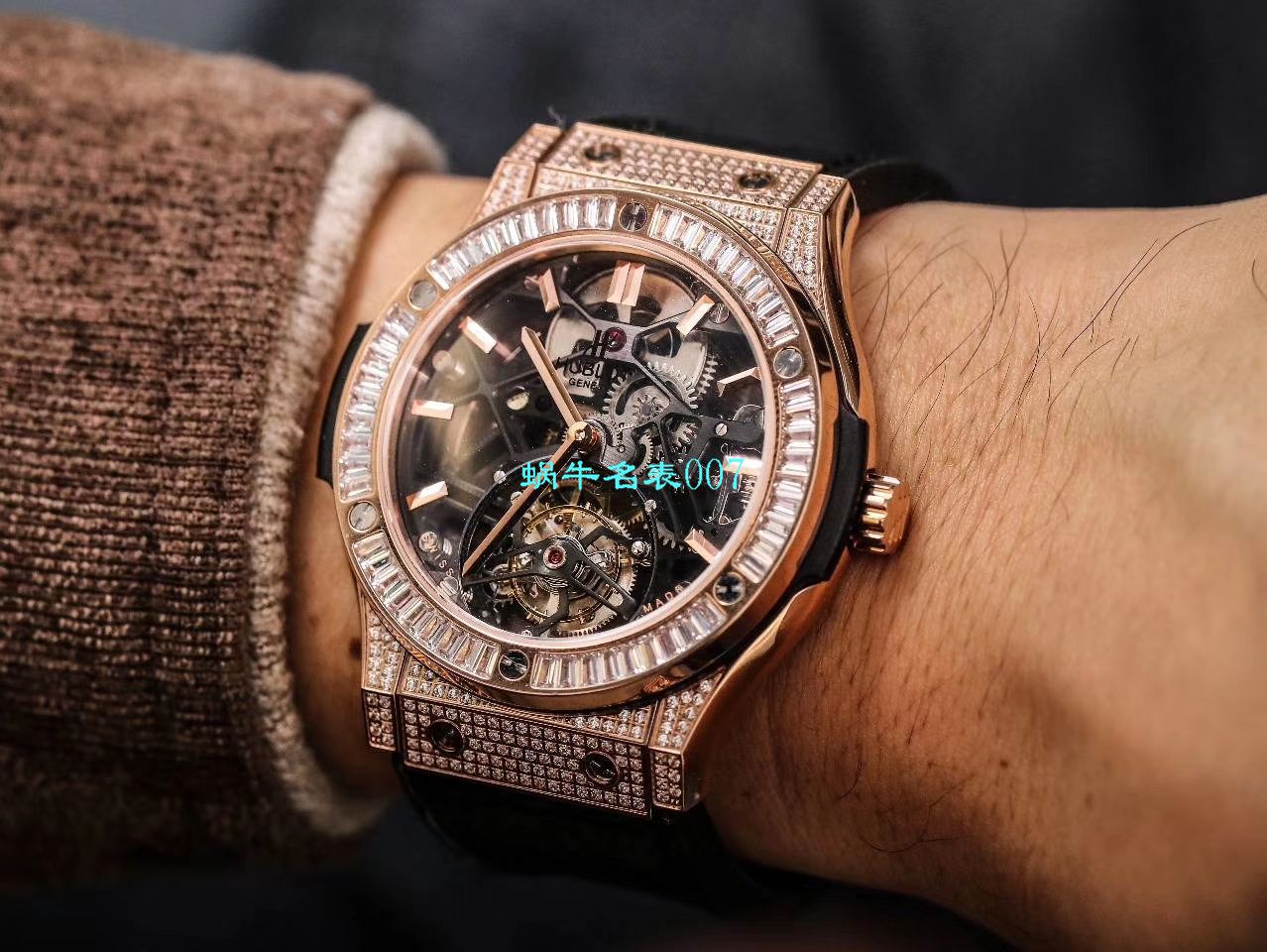 JB厂宇舶经典融合陀飞轮复刻高仿表505 OX 0180 LR 0904，505.OX.0180.LR.1904，505.OX.0180.LR，505.TX.0170.LR腕表 / YUB077