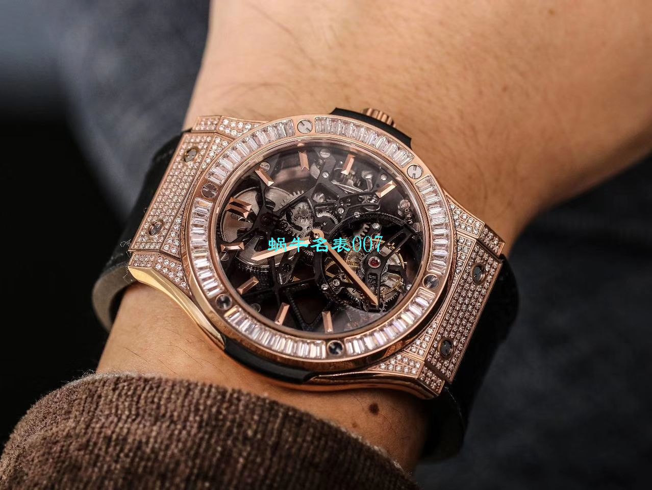 JB厂宇舶经典融合陀飞轮复刻高仿表505 OX 0180 LR 0904，505.OX.0180.LR.1904，505.OX.0180.LR，505.TX.0170.LR腕表 / YUB077