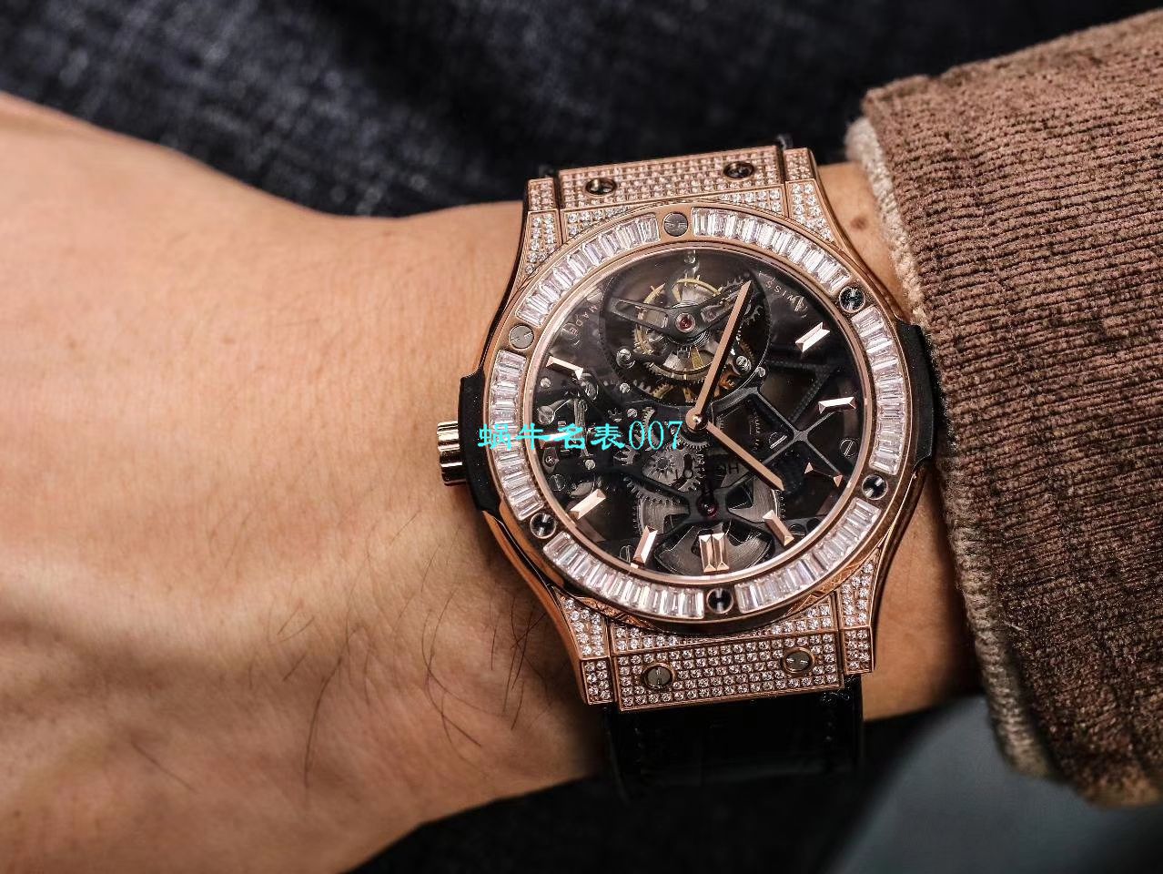 JB厂宇舶经典融合陀飞轮复刻高仿表505 OX 0180 LR 0904，505.OX.0180.LR.1904，505.OX.0180.LR，505.TX.0170.LR腕表 / YUB077