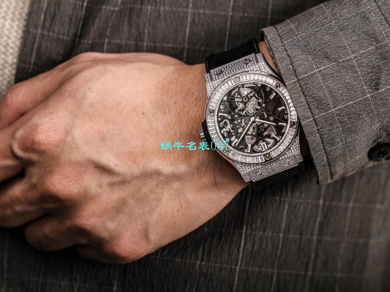 JB厂宇舶经典融合陀飞轮复刻高仿表505 OX 0180 LR 0904，505.OX.0180.LR.1904，505.OX.0180.LR，505.TX.0170.LR腕表 / YUB077