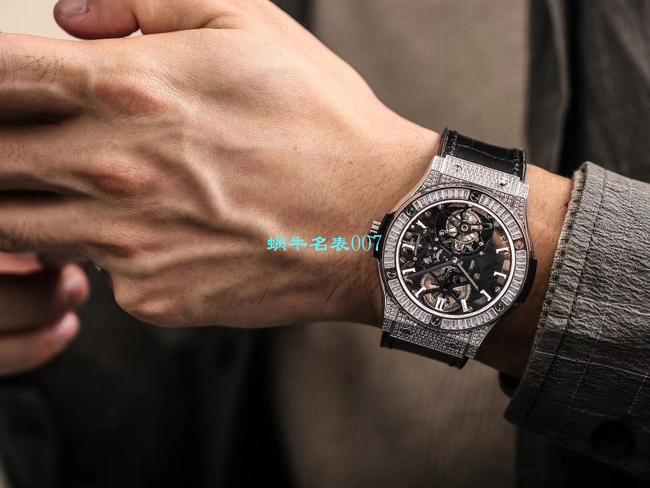 JB厂宇舶经典融合陀飞轮复刻高仿表505 OX 0180 LR 0904，505.OX.0180.LR.1904，505.OX.0180.LR，505.TX.0170.LR腕表 / YUB077