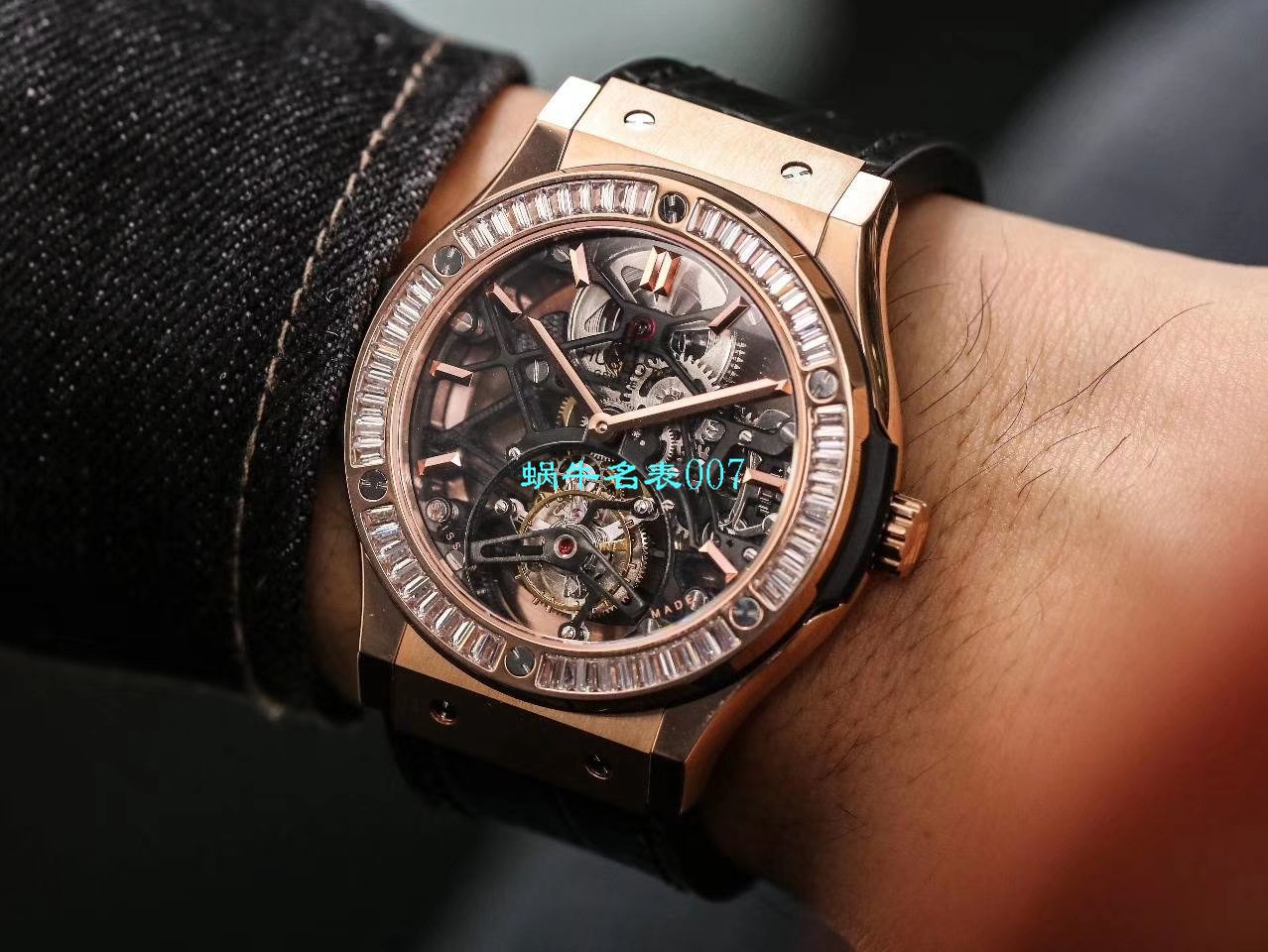 JB厂宇舶经典融合陀飞轮复刻高仿表505 OX 0180 LR 0904，505.OX.0180.LR.1904，505.OX.0180.LR，505.TX.0170.LR腕表 / YUB077