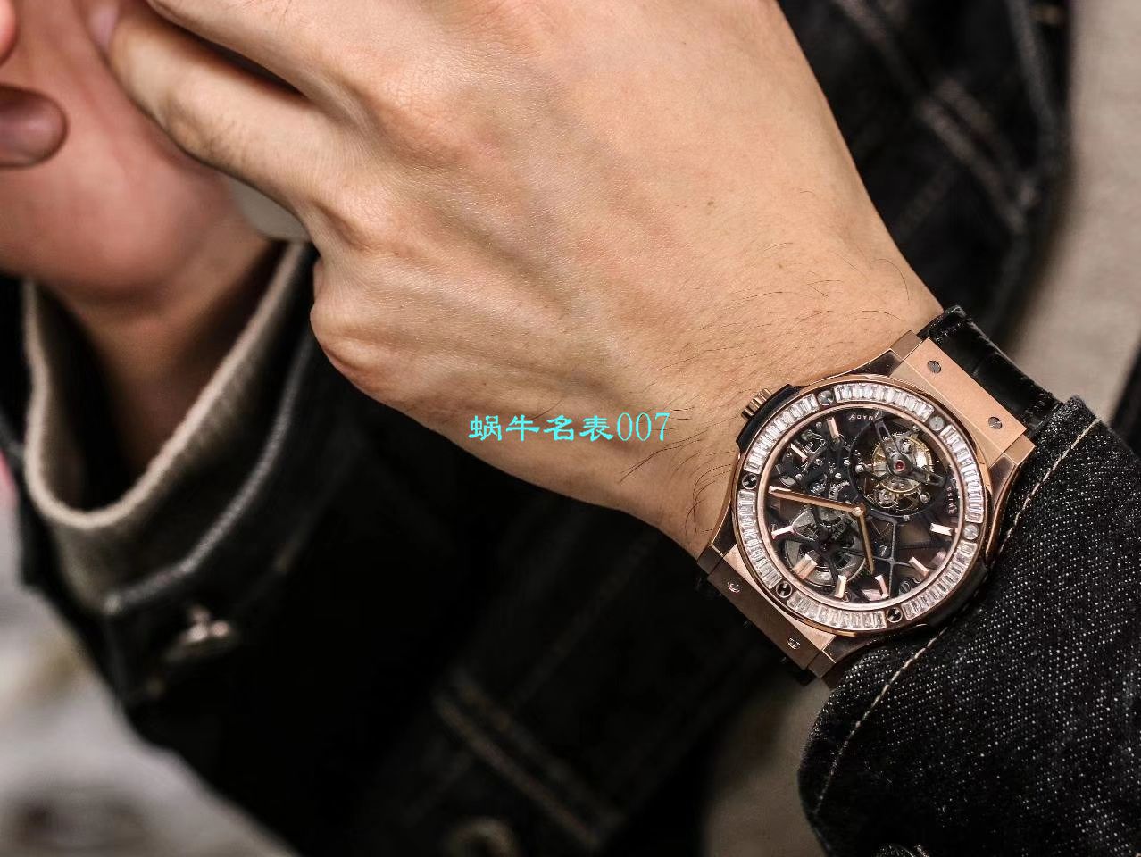 JB厂宇舶经典融合陀飞轮复刻高仿表505 OX 0180 LR 0904，505.OX.0180.LR.1904，505.OX.0180.LR，505.TX.0170.LR腕表 / YUB077