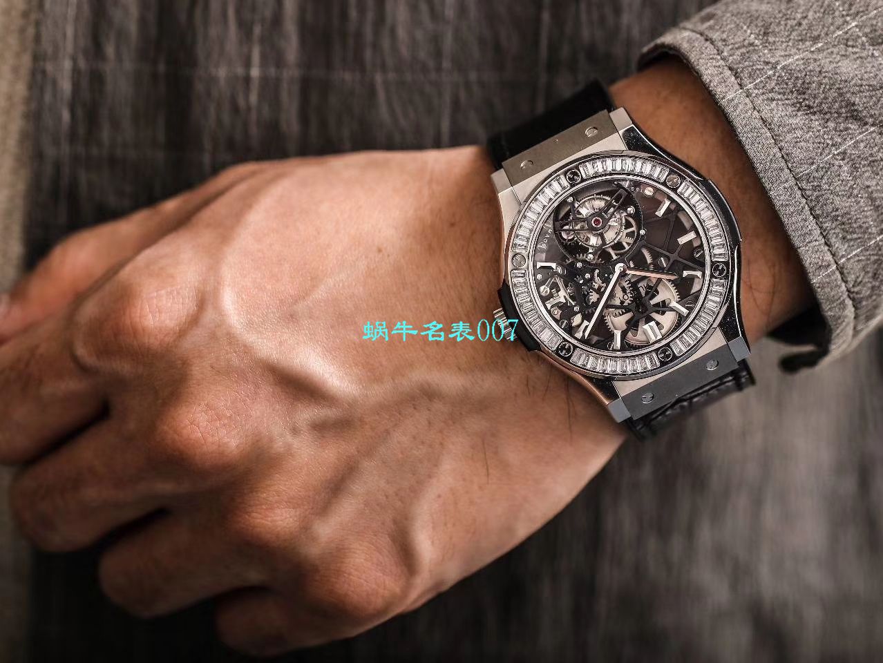 JB厂宇舶经典融合陀飞轮复刻高仿表505 OX 0180 LR 0904，505.OX.0180.LR.1904，505.OX.0180.LR，505.TX.0170.LR腕表 / YUB077