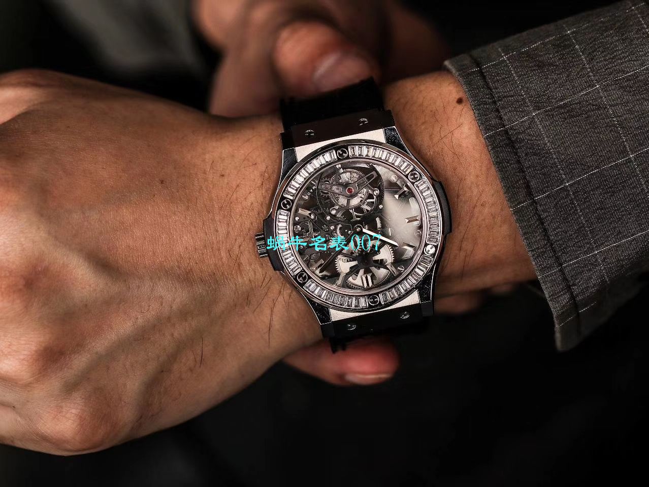 JB厂宇舶经典融合陀飞轮复刻高仿表505 OX 0180 LR 0904，505.OX.0180.LR.1904，505.OX.0180.LR，505.TX.0170.LR腕表 / YUB077