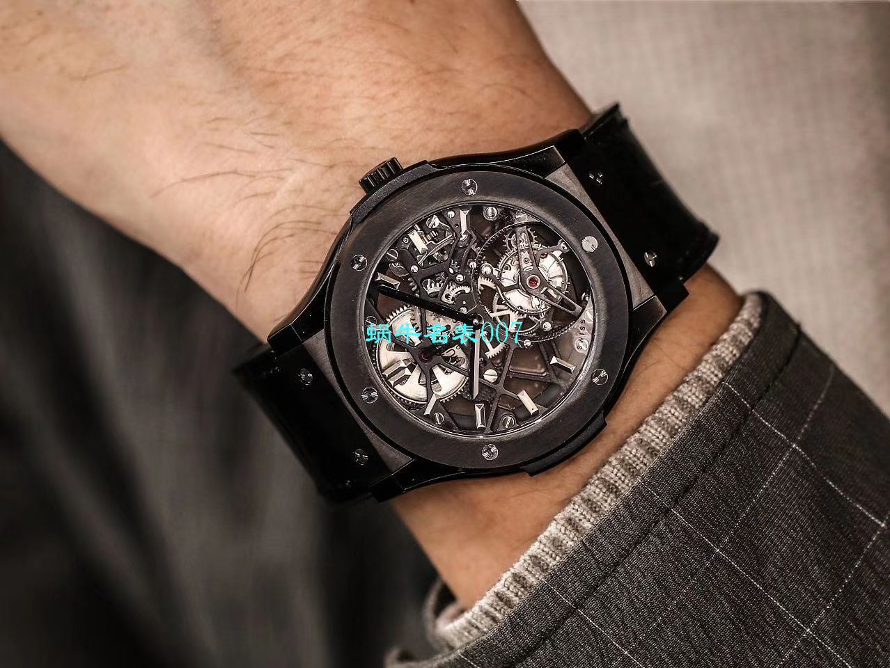 JB厂宇舶经典融合陀飞轮复刻高仿表505 OX 0180 LR 0904，505.OX.0180.LR.1904，505.OX.0180.LR，505.TX.0170.LR腕表 / YUB077