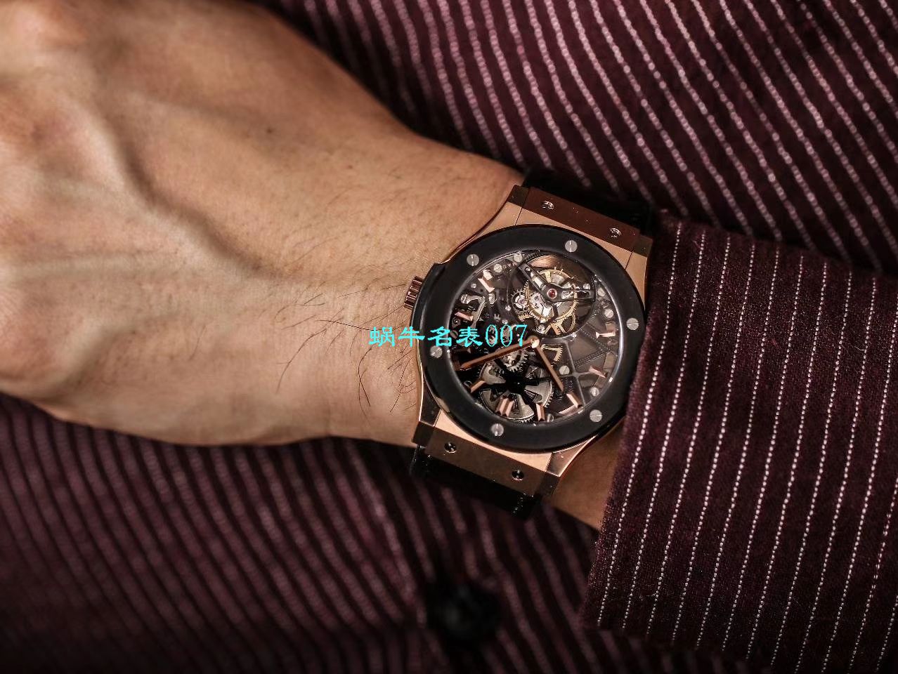 JB厂宇舶经典融合陀飞轮复刻高仿表505 OX 0180 LR 0904，505.OX.0180.LR.1904，505.OX.0180.LR，505.TX.0170.LR腕表 / YUB077