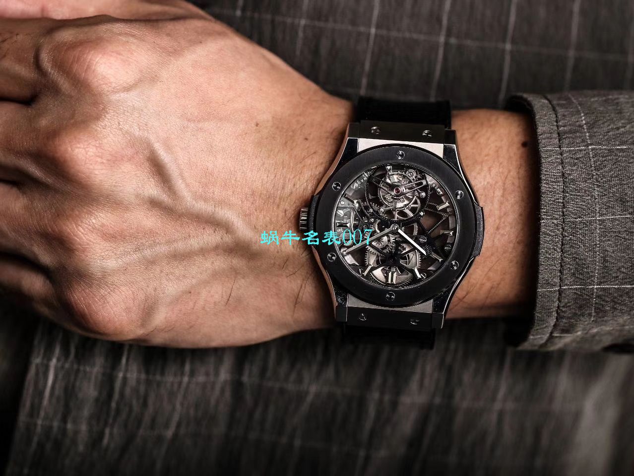 JB厂宇舶经典融合陀飞轮复刻高仿表505 OX 0180 LR 0904，505.OX.0180.LR.1904，505.OX.0180.LR，505.TX.0170.LR腕表 / YUB077