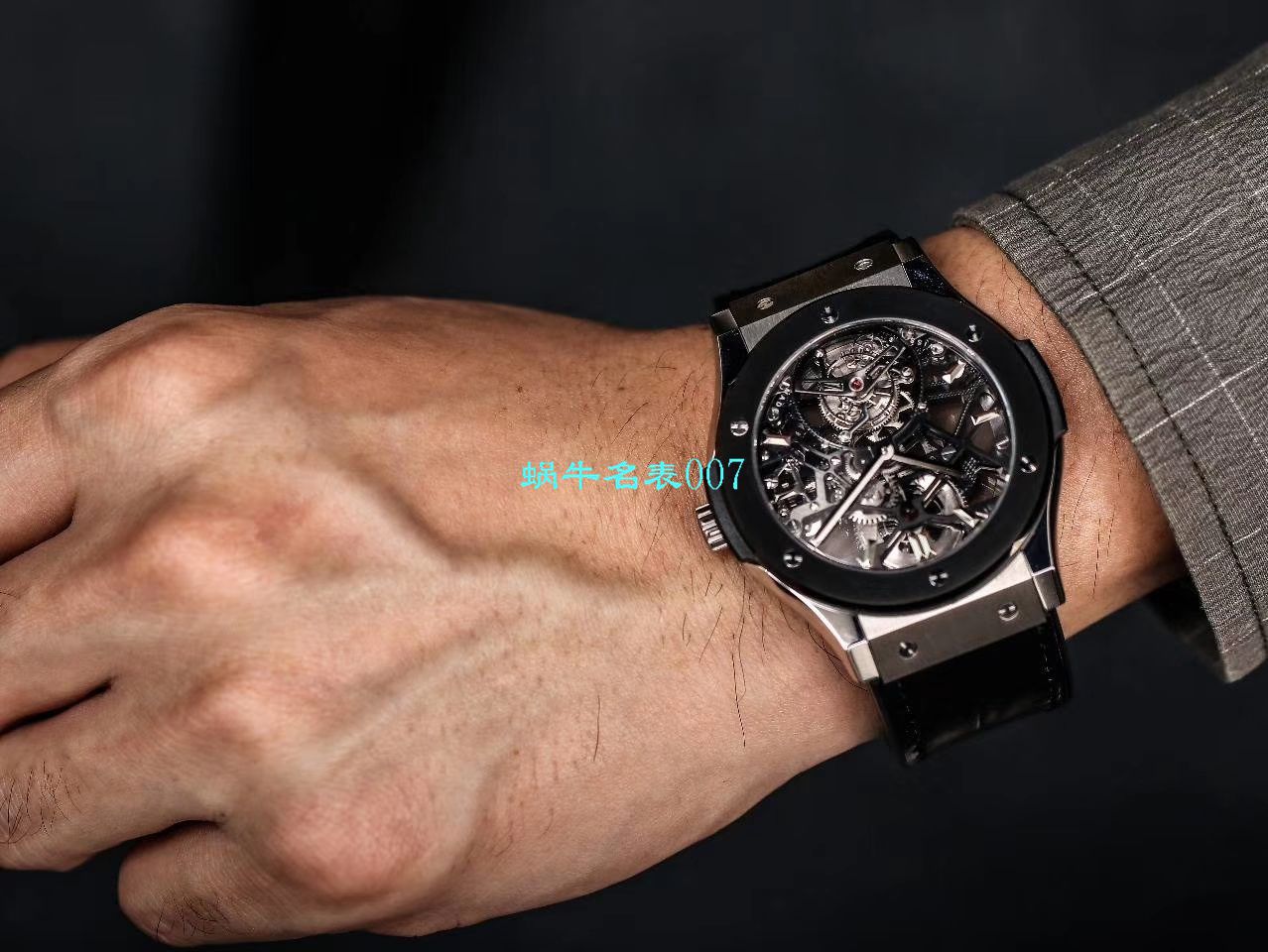 JB厂宇舶经典融合陀飞轮复刻高仿表505 OX 0180 LR 0904，505.OX.0180.LR.1904，505.OX.0180.LR，505.TX.0170.LR腕表 / YUB077