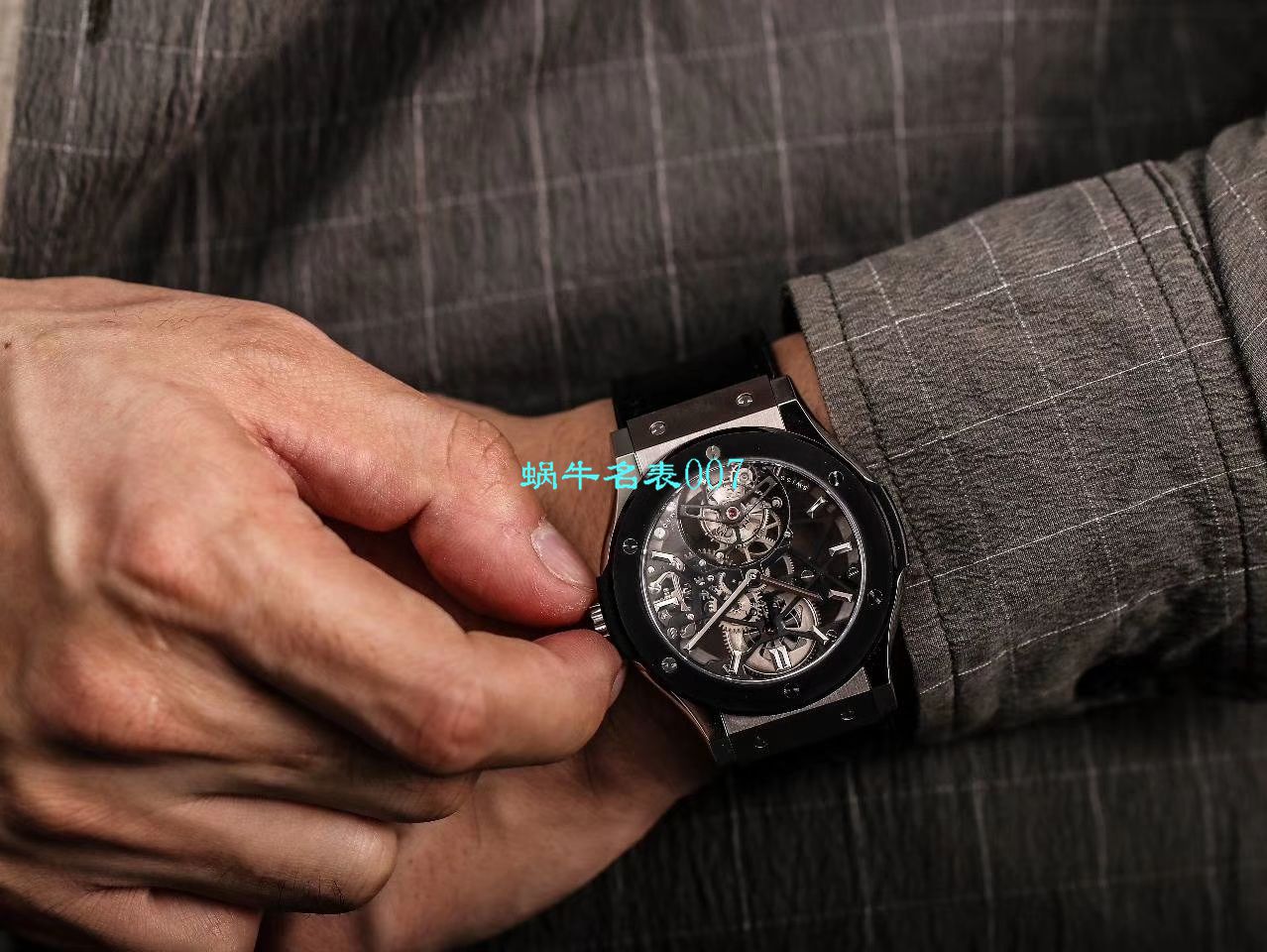 JB厂宇舶经典融合陀飞轮复刻高仿表505 OX 0180 LR 0904，505.OX.0180.LR.1904，505.OX.0180.LR，505.TX.0170.LR腕表 / YUB077
