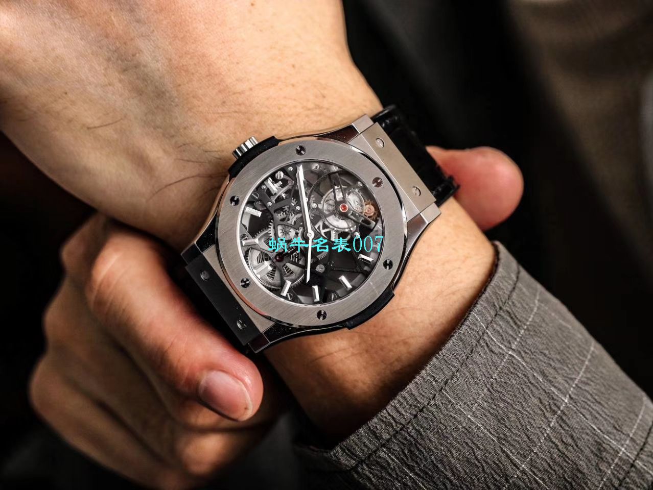 JB厂宇舶经典融合陀飞轮复刻高仿表505 OX 0180 LR 0904，505.OX.0180.LR.1904，505.OX.0180.LR，505.TX.0170.LR腕表 / YUB077