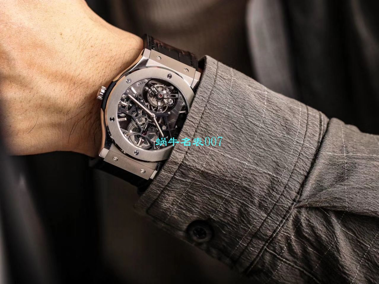 JB厂宇舶经典融合陀飞轮复刻高仿表505 OX 0180 LR 0904，505.OX.0180.LR.1904，505.OX.0180.LR，505.TX.0170.LR腕表 / YUB077