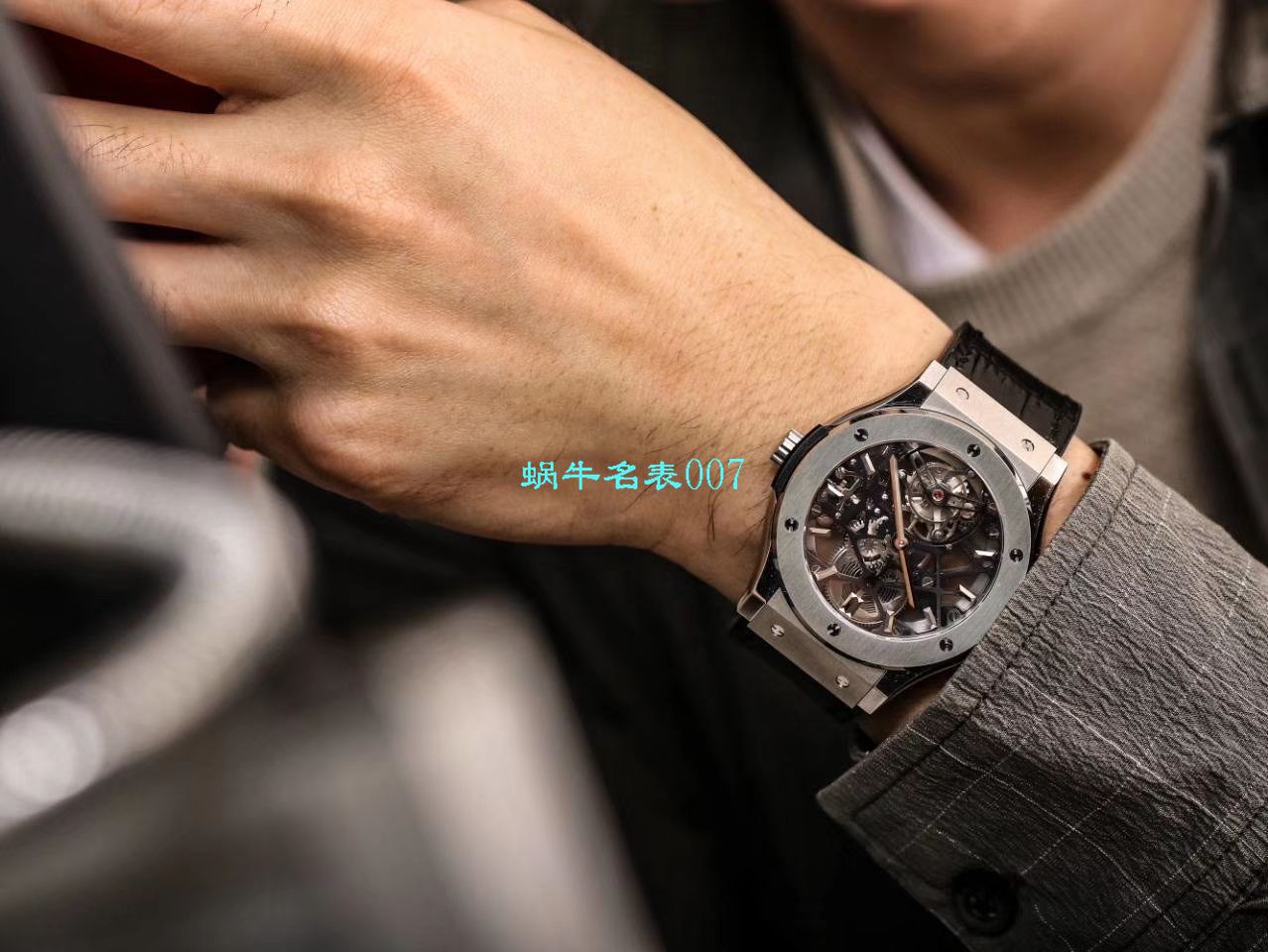 JB厂宇舶经典融合陀飞轮复刻高仿表505 OX 0180 LR 0904，505.OX.0180.LR.1904，505.OX.0180.LR，505.TX.0170.LR腕表 / YUB077