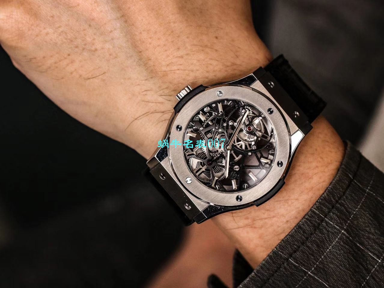 JB厂宇舶经典融合陀飞轮复刻高仿表505 OX 0180 LR 0904，505.OX.0180.LR.1904，505.OX.0180.LR，505.TX.0170.LR腕表 / YUB077