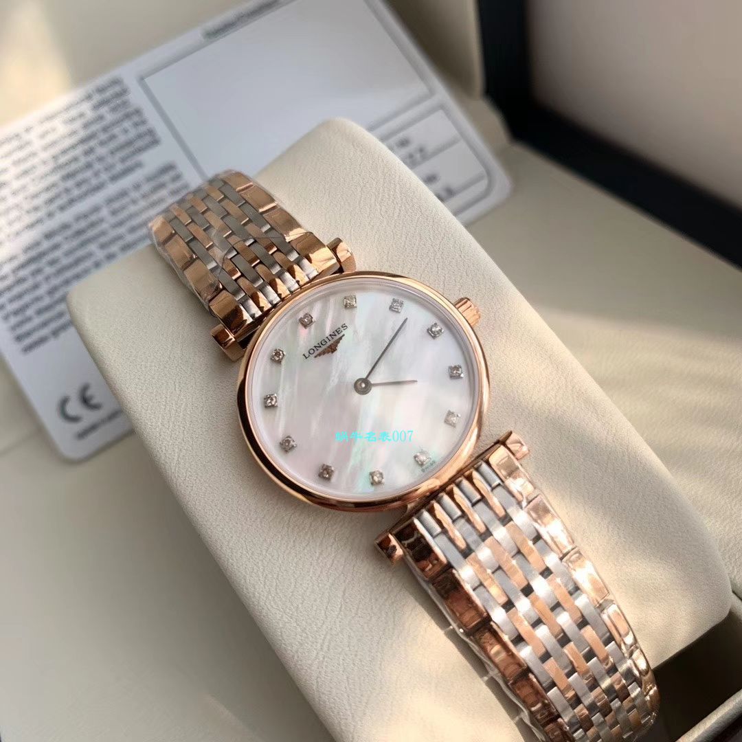 真钻原单浪琴优雅女表L4.209.4.97.6，L4.209.4.87.6，L4.209.1.97.7腕表 / L162