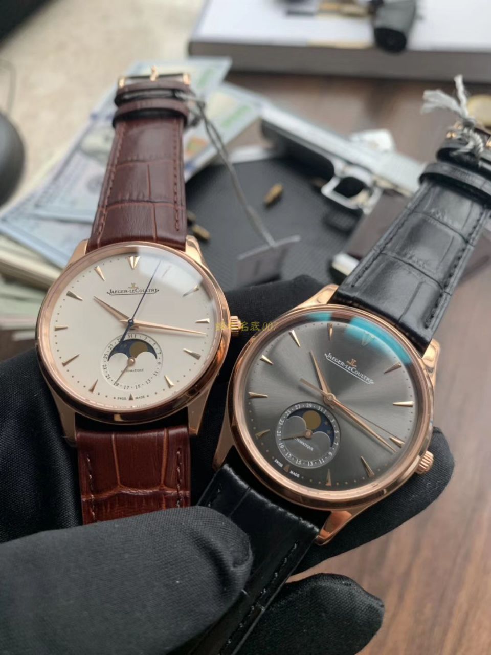视频评测ZF厂官网复刻高仿积家月相大师系列Q1362520，136255J，1368420，1368470腕表 / JJ124ZF