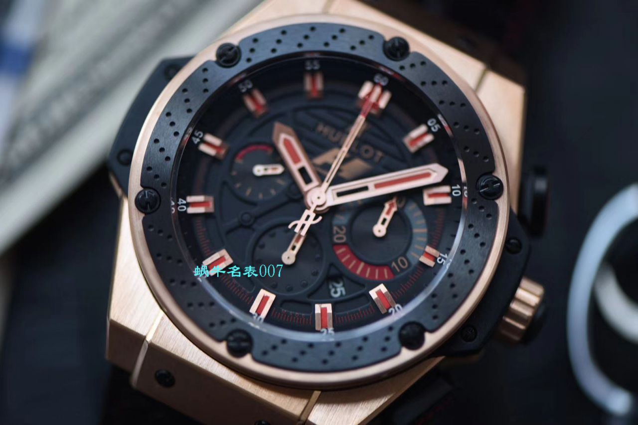 视频评测V6厂宇舶法拉利复刻表Hublot  703.OM.6912.HR.FMC12 King Power Great Britain Limited Edition / YB072V6