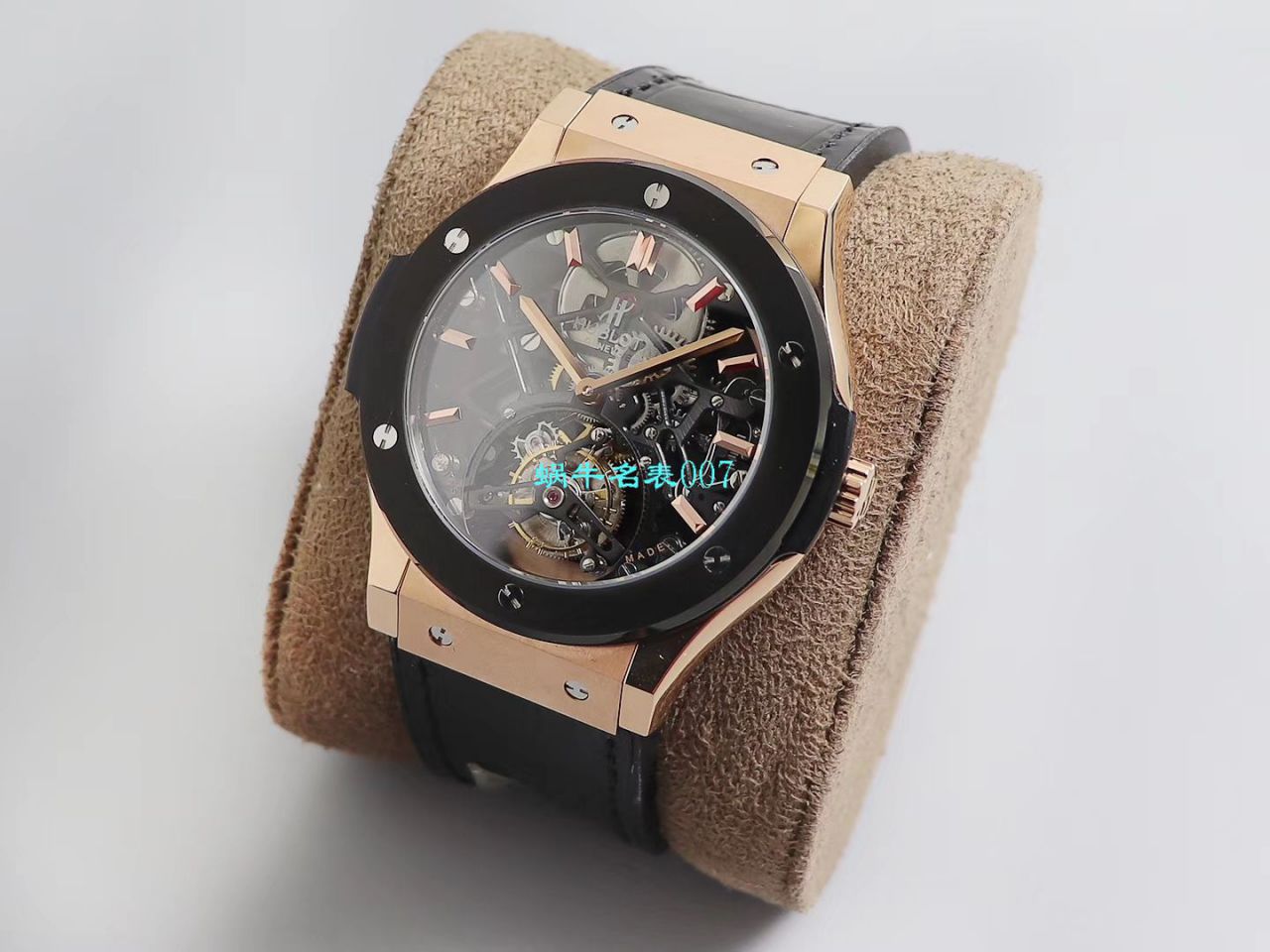 JB厂宇舶经典融合陀飞轮复刻高仿表505 OX 0180 LR 0904，505.OX.0180.LR.1904，505.OX.0180.LR，505.TX.0170.LR腕表 / YUB077