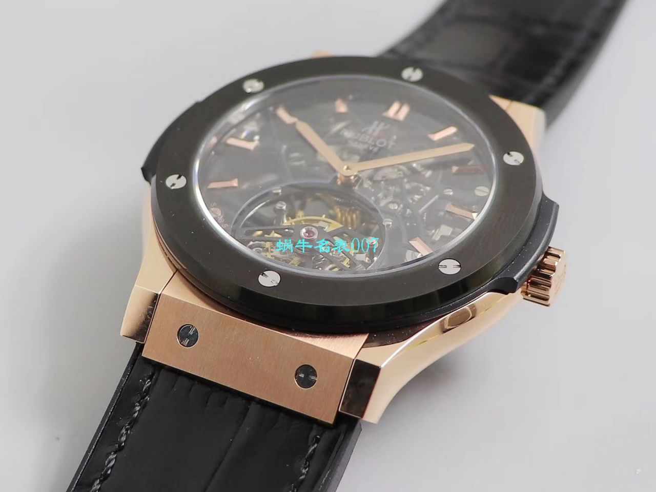 JB厂宇舶经典融合陀飞轮复刻高仿表505 OX 0180 LR 0904，505.OX.0180.LR.1904，505.OX.0180.LR，505.TX.0170.LR腕表 / YUB077