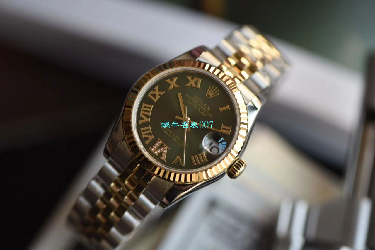 台湾厂超A高仿劳力士日志型31毫米女装m278273-0016腕表 / R529