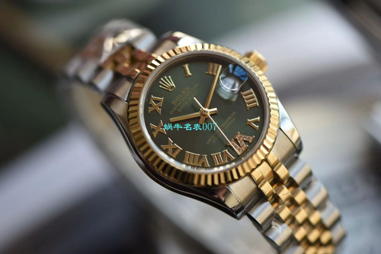 台湾厂超A高仿劳力士日志型31毫米女装m278273-0016腕表 / R529