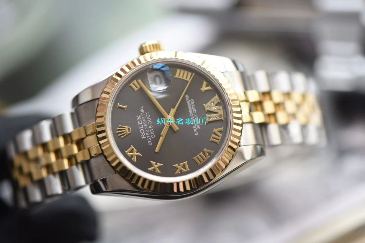 台湾厂超A高精仿劳力士日志型31毫米女装系列m278273-0018腕表 / R531