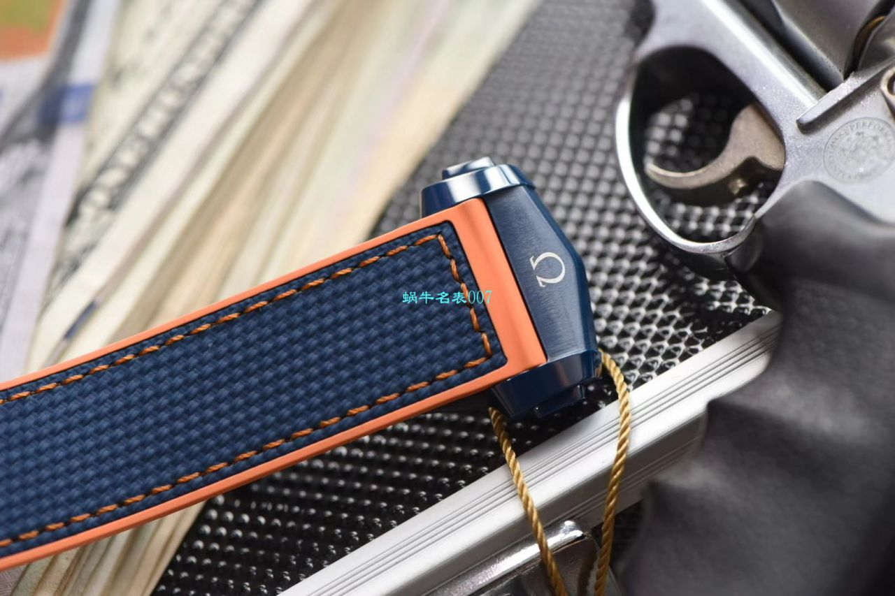 VS厂碧海之蓝欧米茄海马GMT海洋宇宙45.5毫米顶级复刻高仿215.92.46.22.03.001腕表 / M669