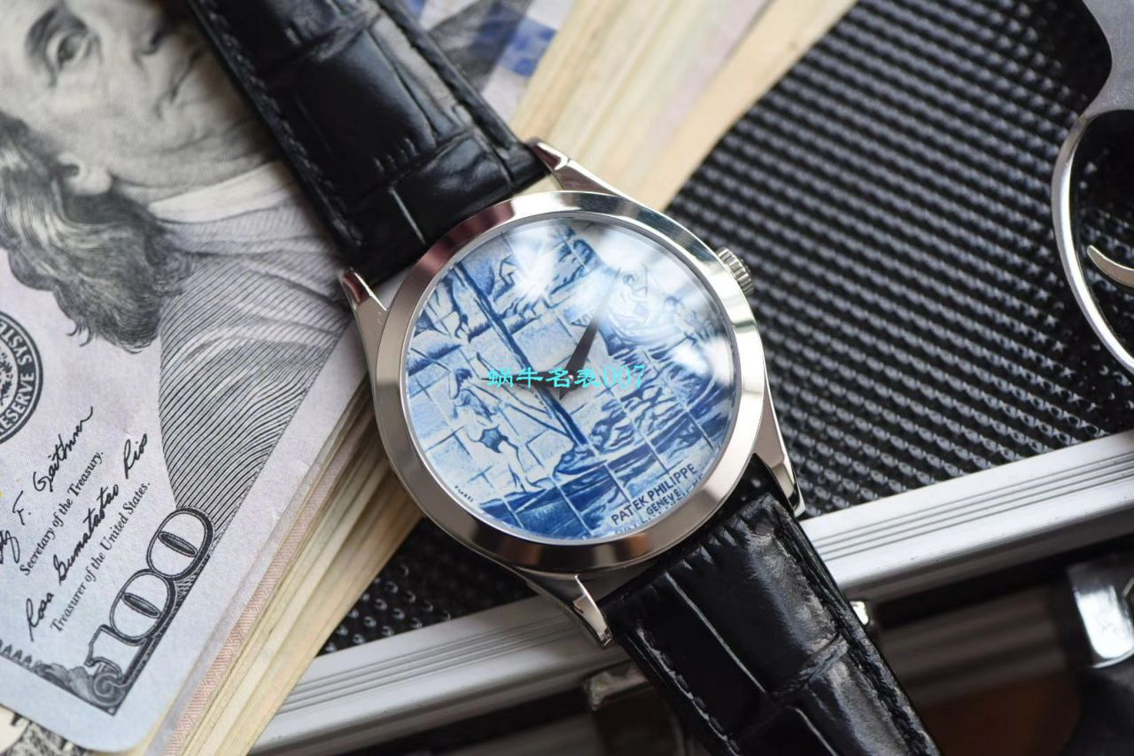 FL厂真微绘珐琅工艺复刻高仿表百达翡丽5089G-061《太加斯河上垂钓》、5089G-062《一天的收货》 / BD263