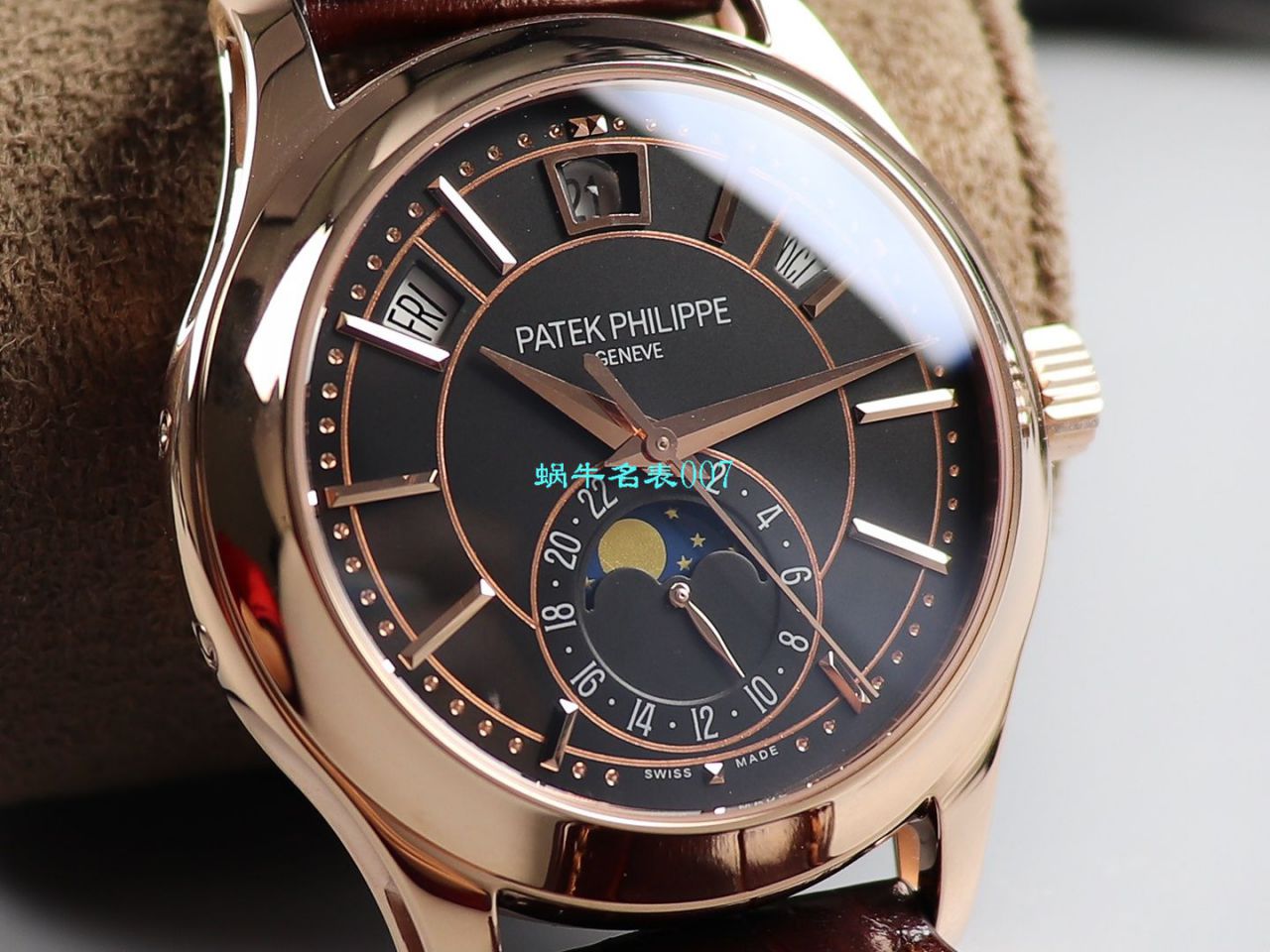 GR厂顶级复刻高仿表百达翡丽复杂功能时计系列5205R-001腕表 / BD270