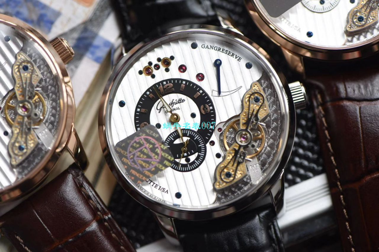 【TZ厂超A精高仿手表】格拉苏蒂原创偏心系列1-91-02-01-05-30腕表 / GLA058