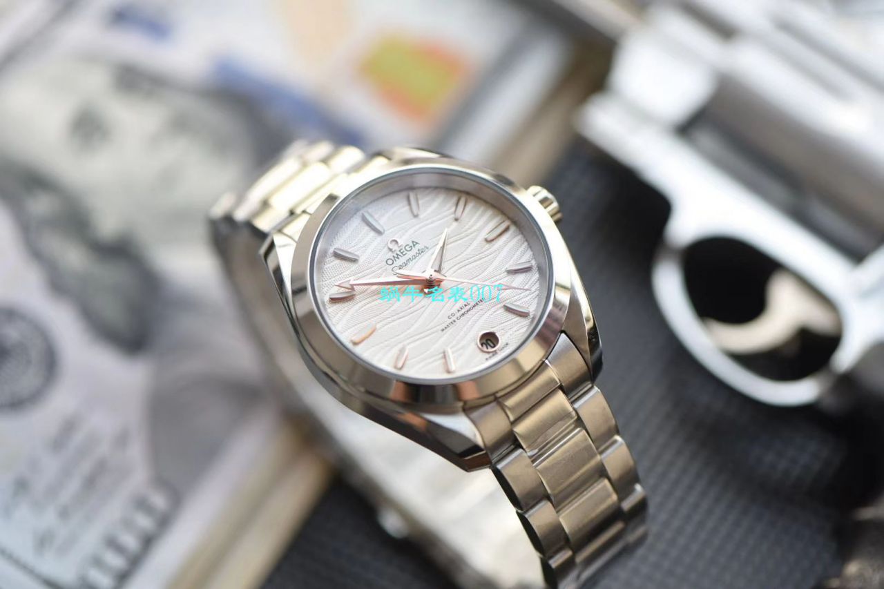 视频评测女装推荐VS厂顶级复刻高仿版本OMEGA欧米茄海马AQUA TERRA 150米新款 / M672