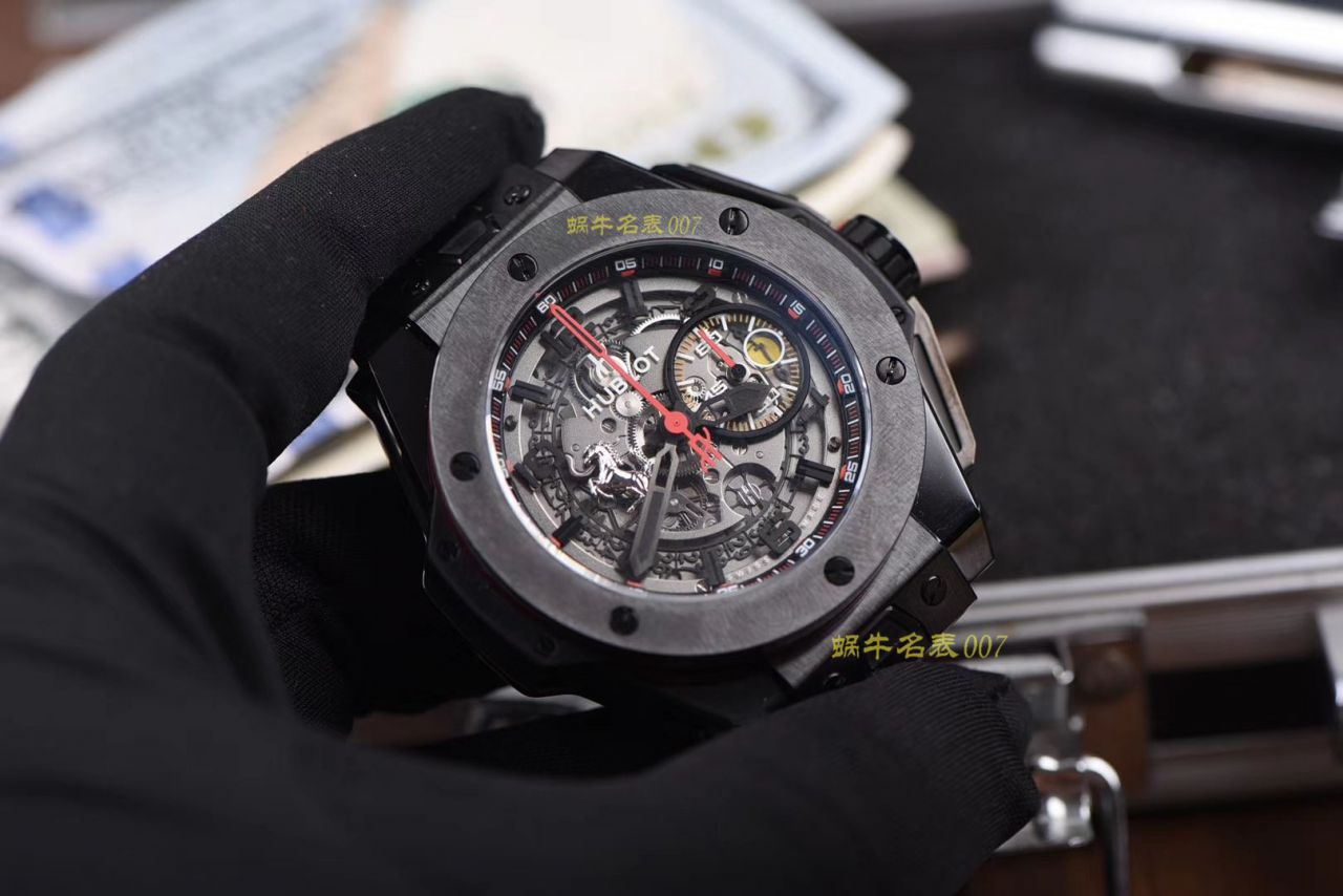 视频讲解V6厂复刻宇舶法拉利Hublot  Ferrari Ceramic F11系列401.CX.0123.VR腕表 / YB062V6