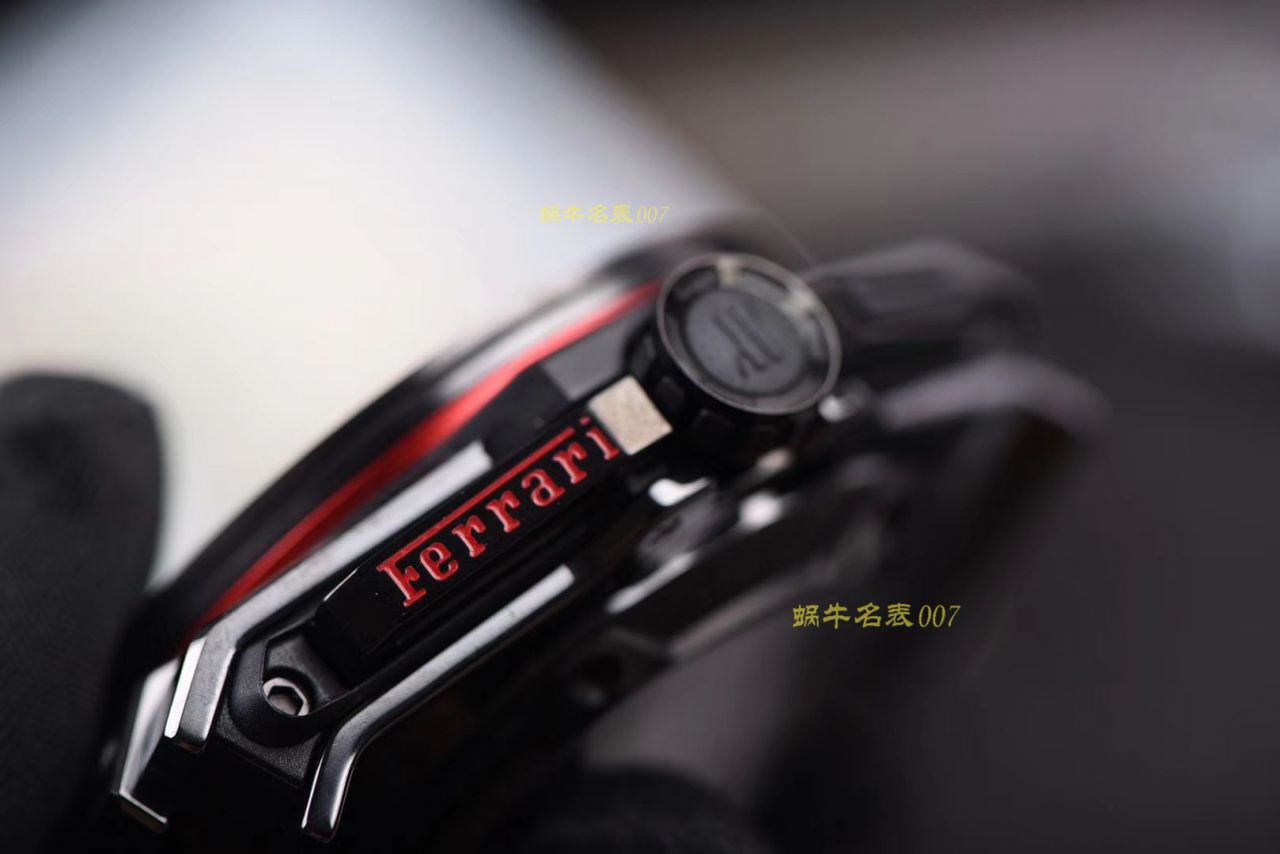 视频讲解V6厂复刻宇舶法拉利Hublot  Ferrari Ceramic F11系列401.CX.0123.VR腕表 / YB062V6