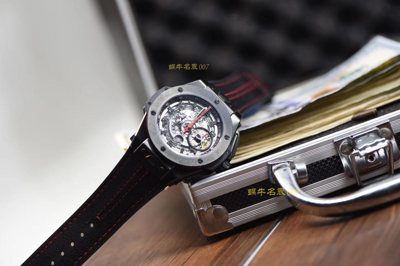 视频讲解V6厂复刻宇舶法拉利Hublot  Ferrari Ceramic F11系列401.CX.0123.VR腕表 / YB062V6