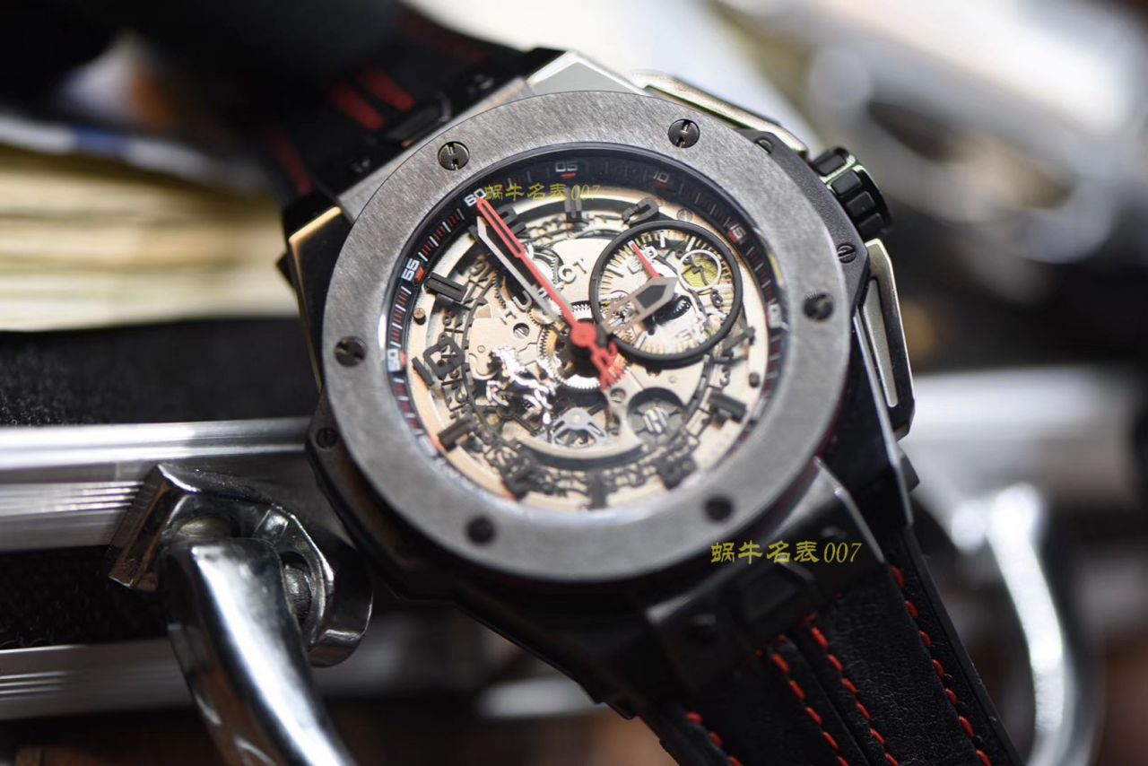 视频讲解V6厂复刻宇舶法拉利Hublot  Ferrari Ceramic F11系列401.CX.0123.VR腕表 / YB062V6