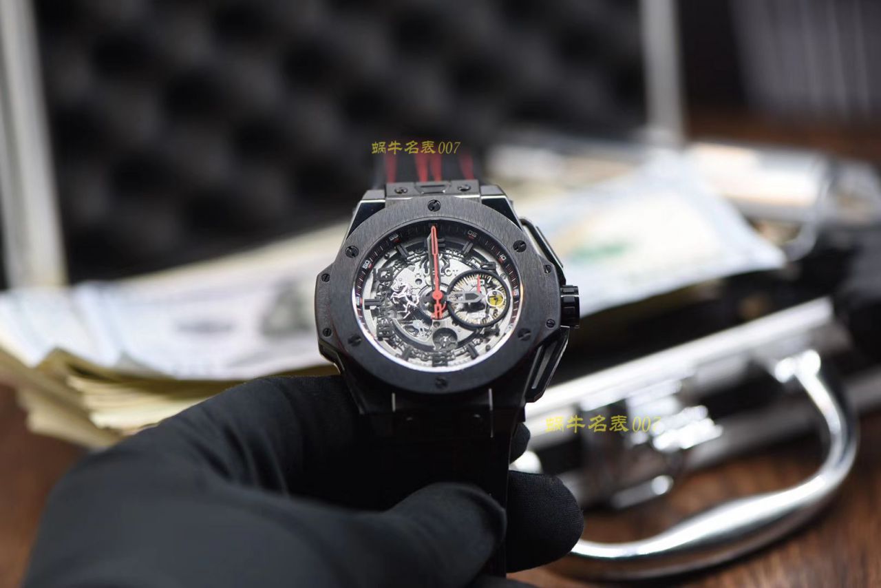 视频讲解V6厂复刻宇舶法拉利Hublot  Ferrari Ceramic F11系列401.CX.0123.VR腕表 / YB062V6