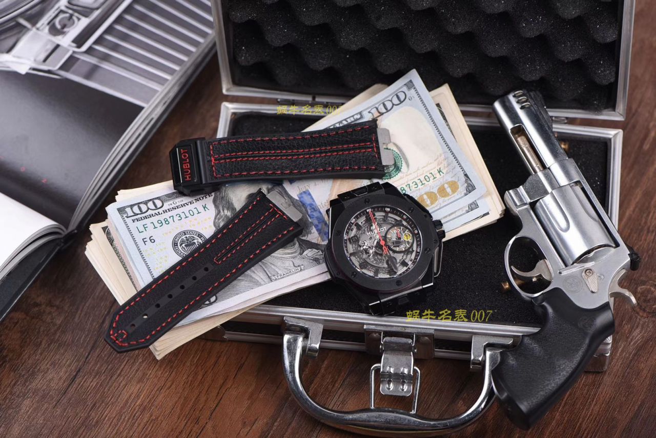 视频讲解V6厂复刻宇舶法拉利Hublot  Ferrari Ceramic F11系列401.CX.0123.VR腕表 / YB062V6