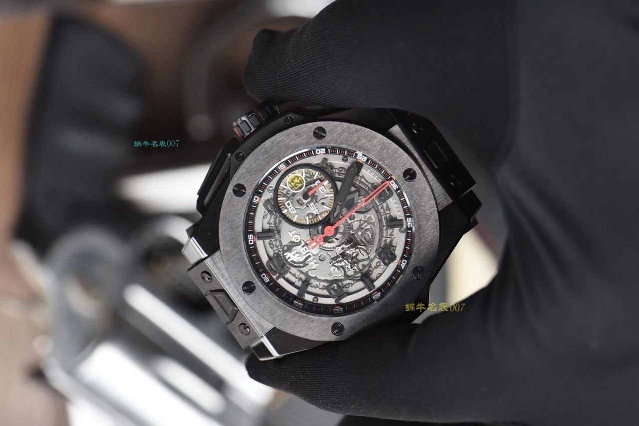 视频讲解V6厂复刻宇舶法拉利Hublot  Ferrari Ceramic F11系列401.CX.0123.VR腕表 / YB062V6
