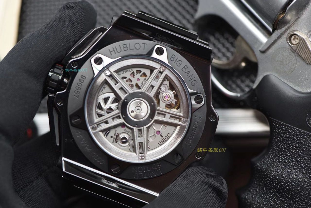视频讲解V6厂复刻宇舶法拉利Hublot  Ferrari Ceramic F11系列401.CX.0123.VR腕表 / YB062V6
