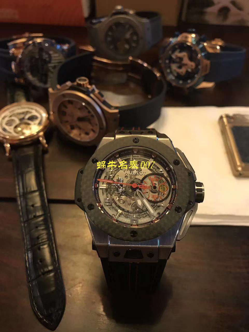 视频讲解V6厂复刻宇舶法拉利Hublot  Ferrari Ceramic F11系列401.CX.0123.VR腕表 / YB062V6