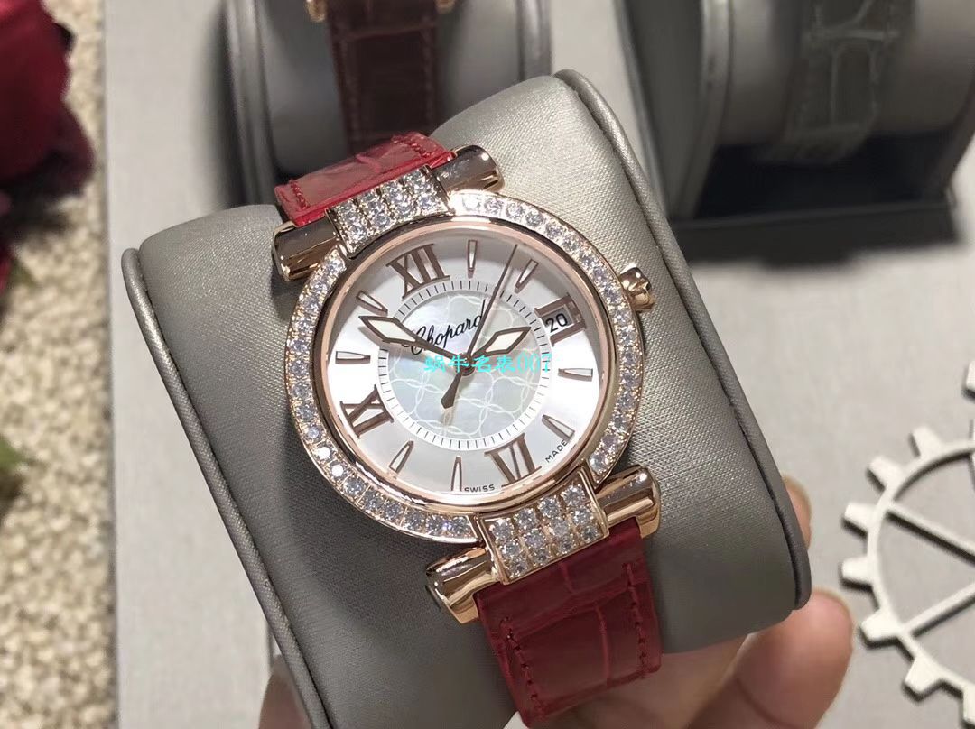 台湾厂顶级高精仿女表Chopard萧邦IMPERIALE系列384242-5006腕表 / XB058