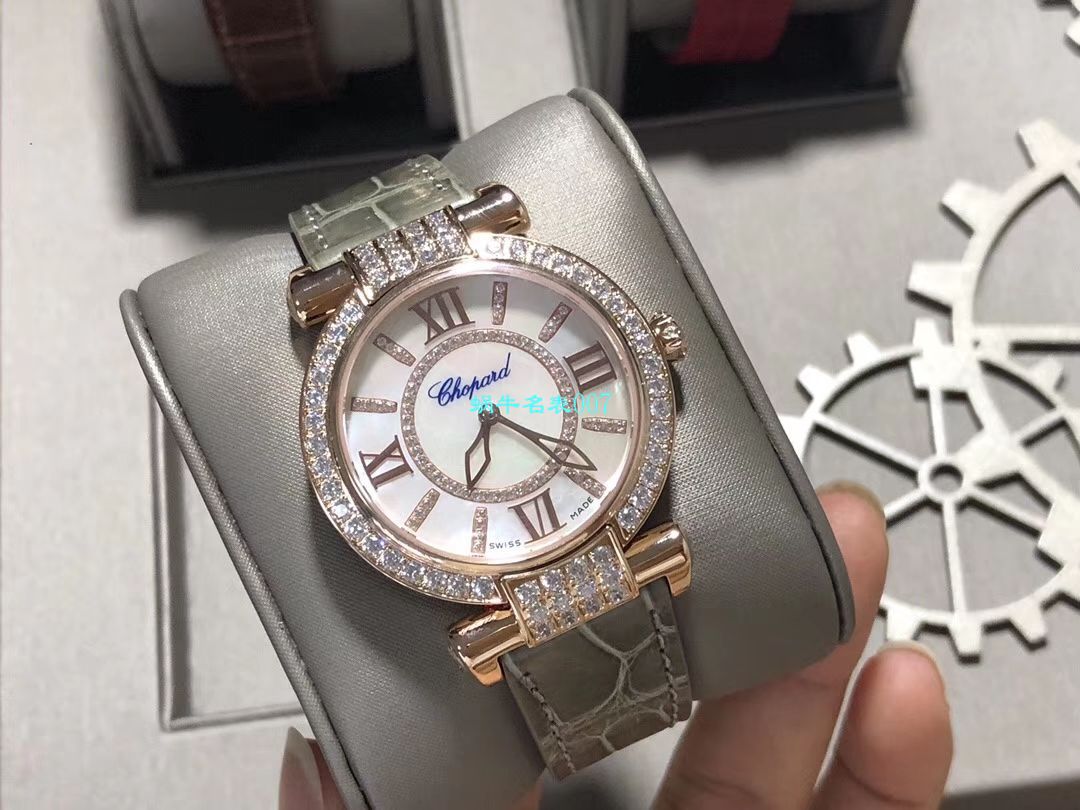 台湾厂顶级高精仿女表Chopard萧邦IMPERIALE系列384242-5006腕表 / XB058