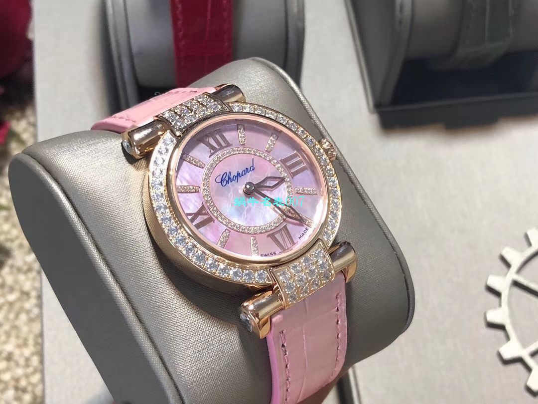 台湾厂顶级高精仿女表Chopard萧邦IMPERIALE系列384242-5006腕表 / XB058