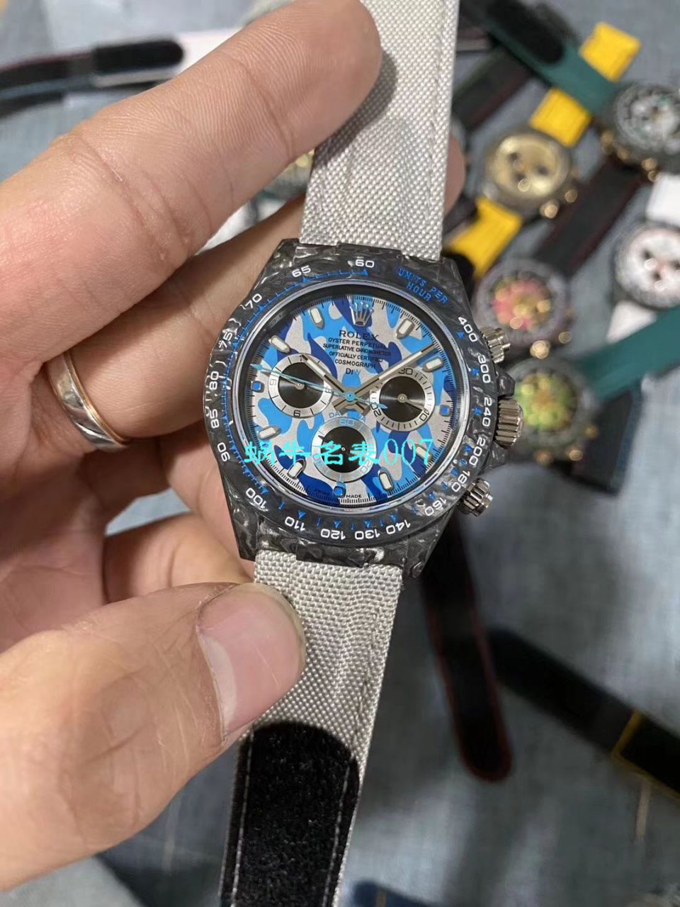 WWF厂超A复刻最新升级版Rolex劳力士碳纤维迪通拿Diw团队改造版 / R533