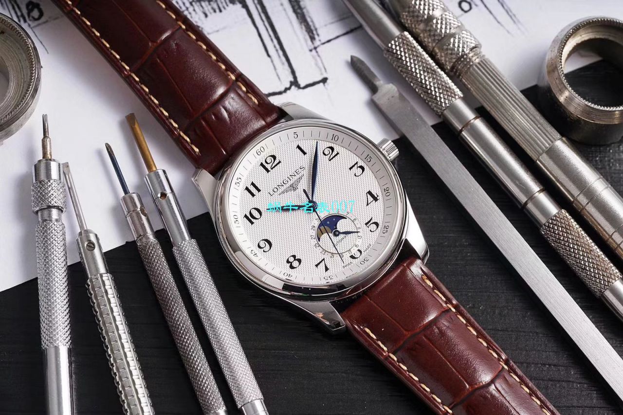 GS厂顶级复刻高仿浪琴名匠L2.909.4.78.3月相腕表 / L163