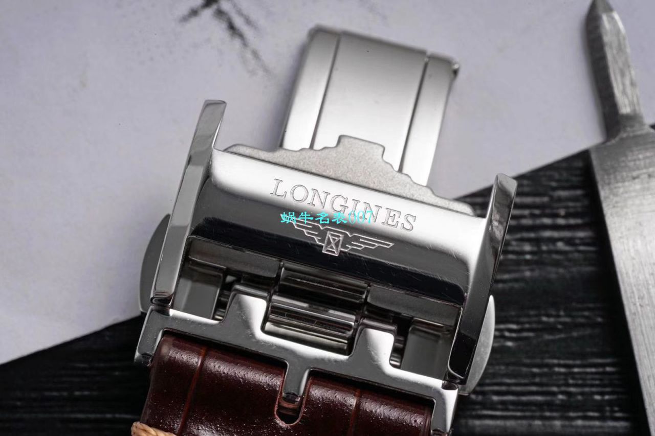 GS厂顶级复刻高仿浪琴名匠L2.909.4.78.3月相腕表 / L163