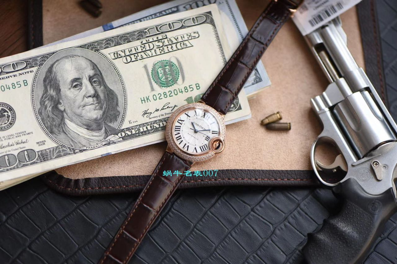 V6厂顶级复刻高仿女表卡地亚蓝气球33毫米系列WE902036腕表 / K265