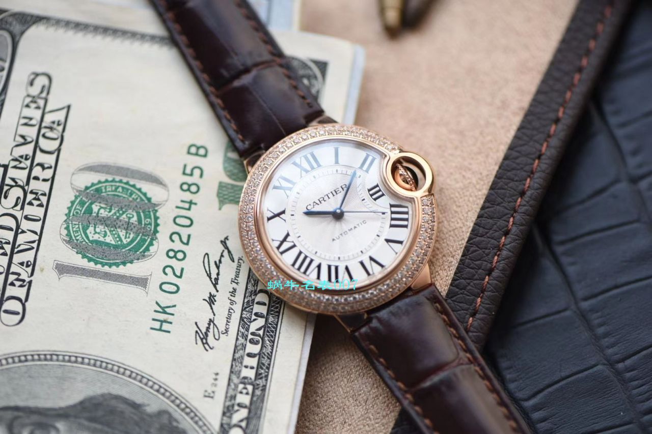 V6厂顶级复刻高仿女表卡地亚蓝气球33毫米系列WE902036腕表 / K265
